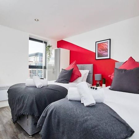 Stylish 2 Bed Apartment With Free Parking, Close To City Centre By Hass Haus Manchester Luaran gambar